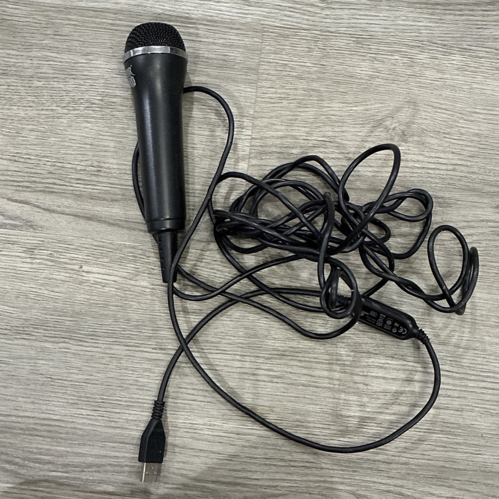 Rock Band Guitar Hero Wired USB Black Microphone for PS2 PS3 PS4 Wii XBOX 360